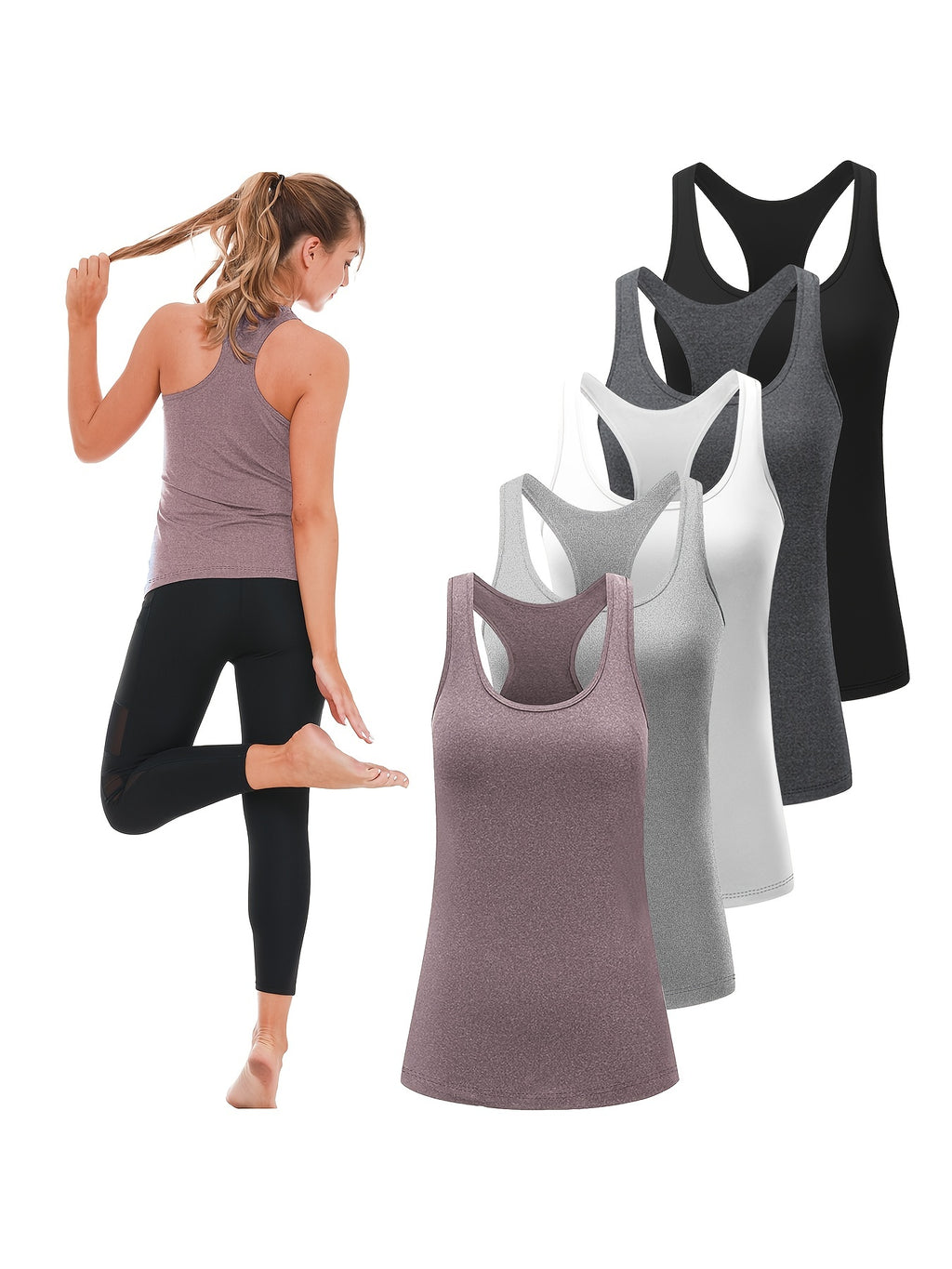 5 Pack Women's Workout Tank