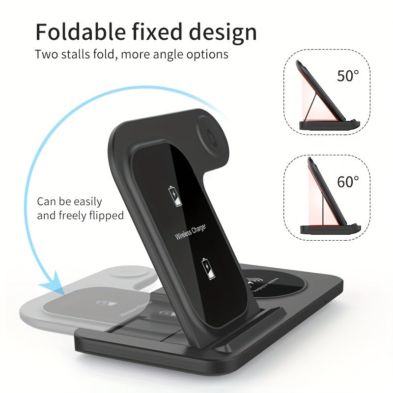 3-in-1 Fast Wireless Charger
