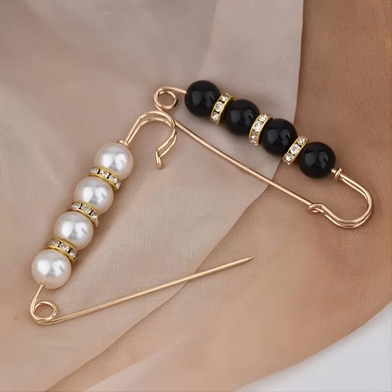 Elegant Beaded Waist Pin for Jeans and skirt