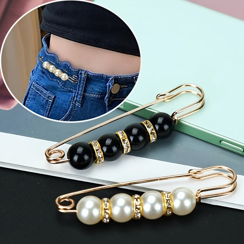 Elegant Beaded Waist Pin for Jeans and skirt