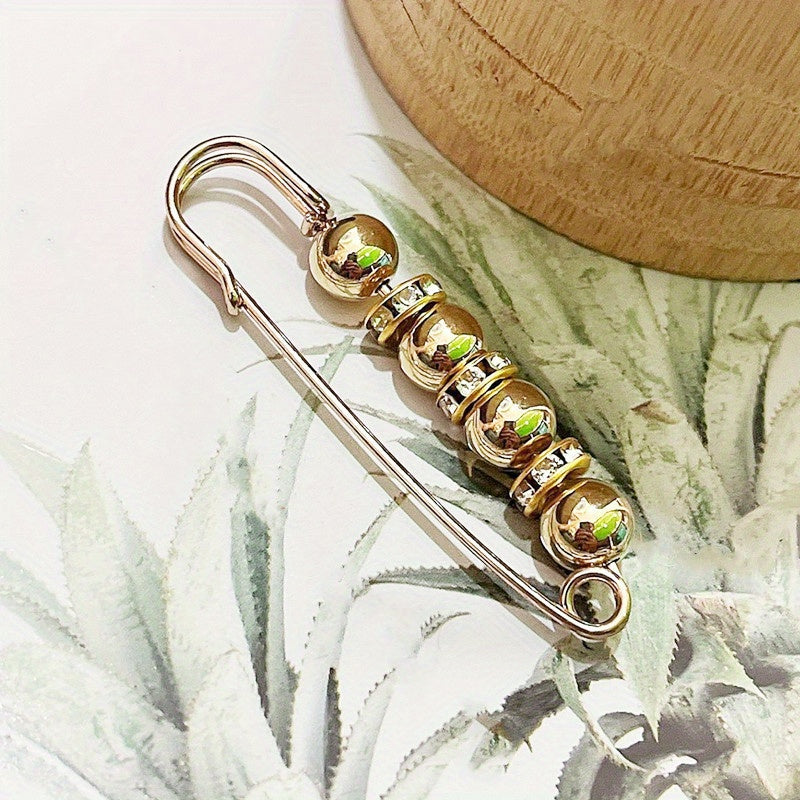 Elegant Beaded Waist Pin for Jeans and skirt