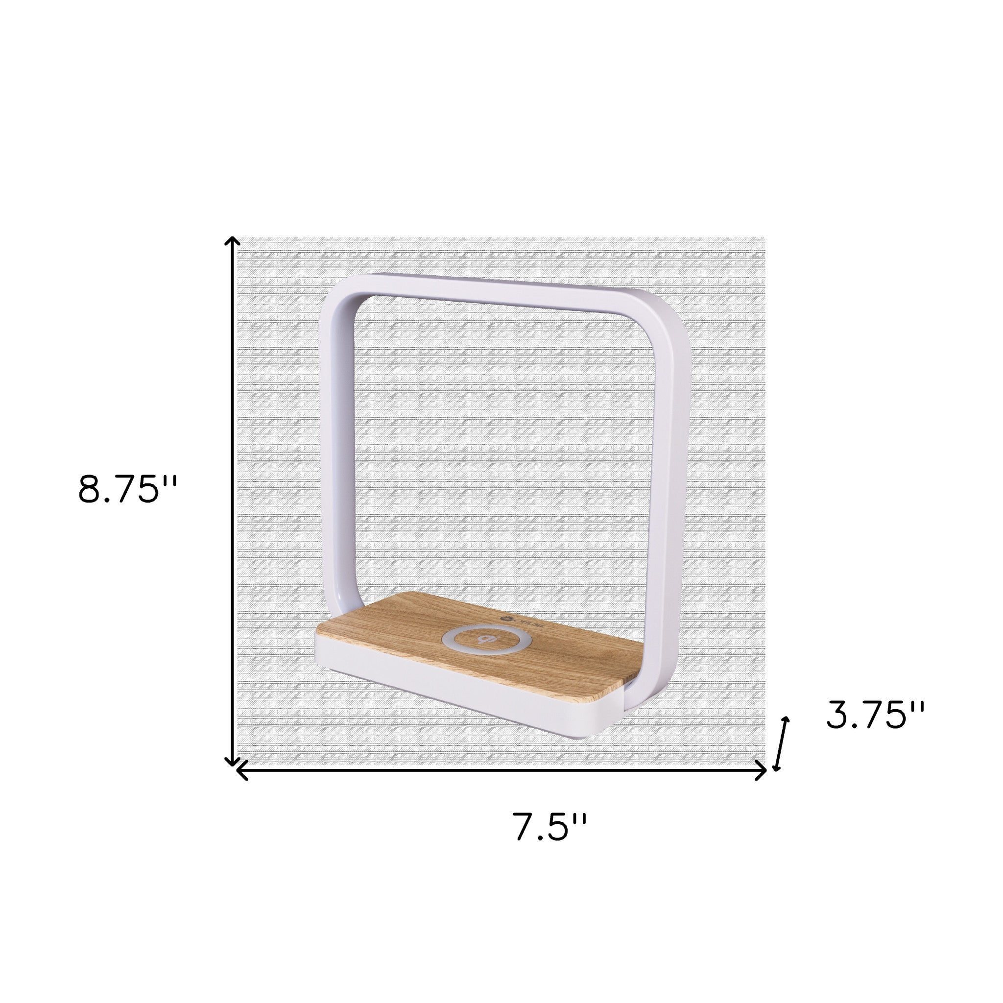 White Wireless Phone Charger