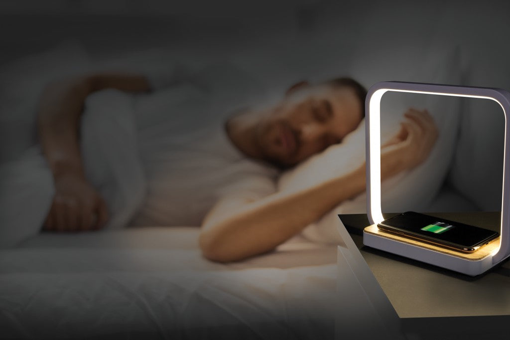 White Wireless Phone Charger