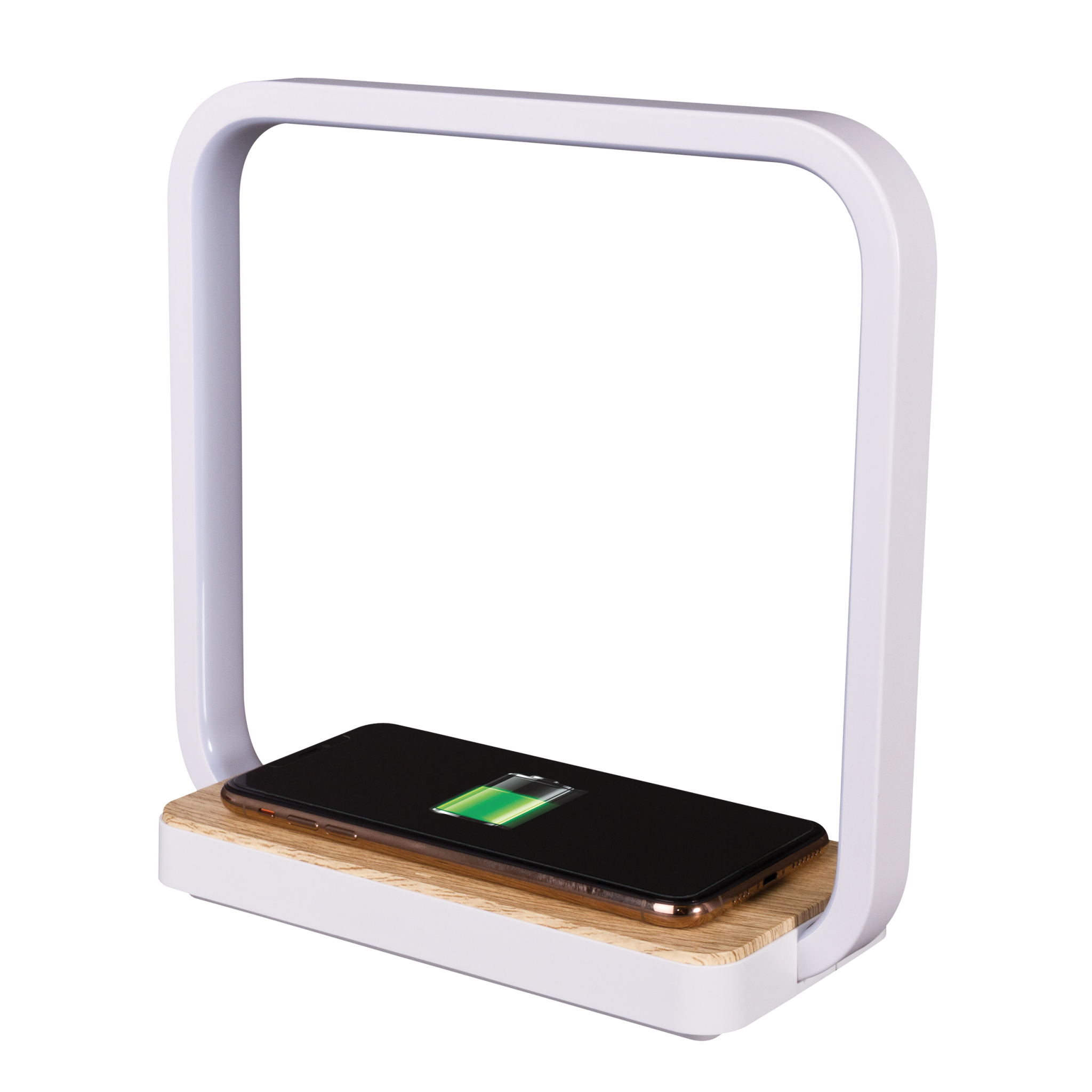 White Wireless Phone Charger