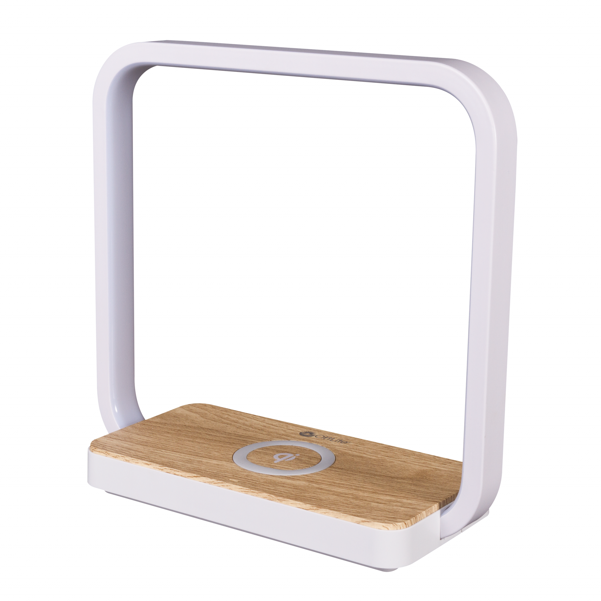 White Wireless Phone Charger