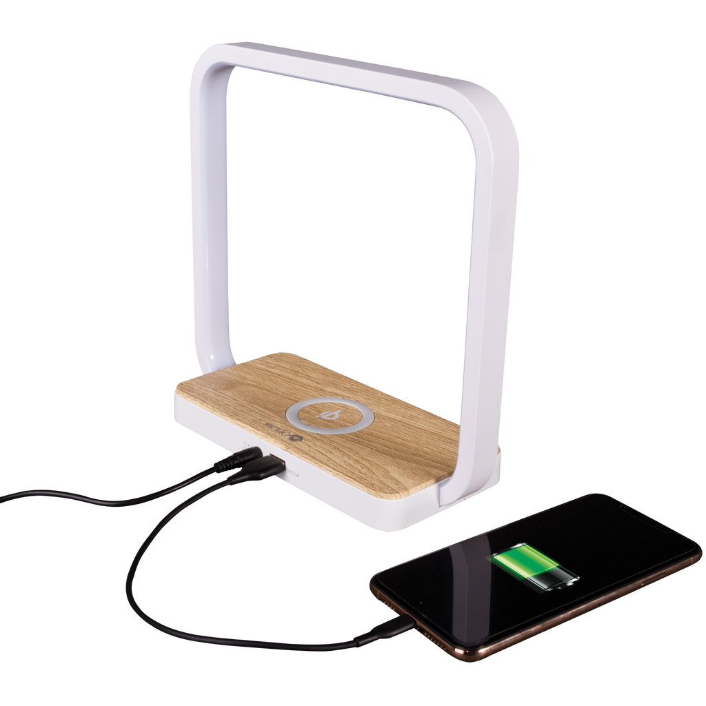 White Wireless Phone Charger