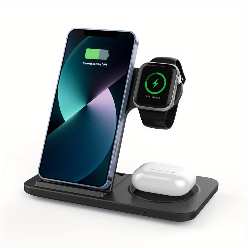 3-in-1 Fast Wireless Charger