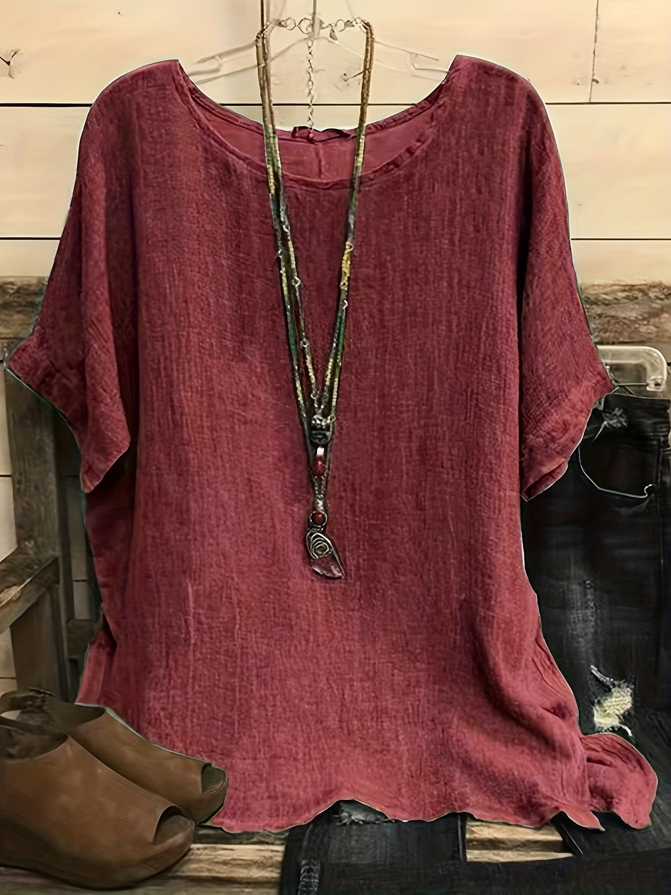 Lightweight Plus Size Versatile Layering Essential