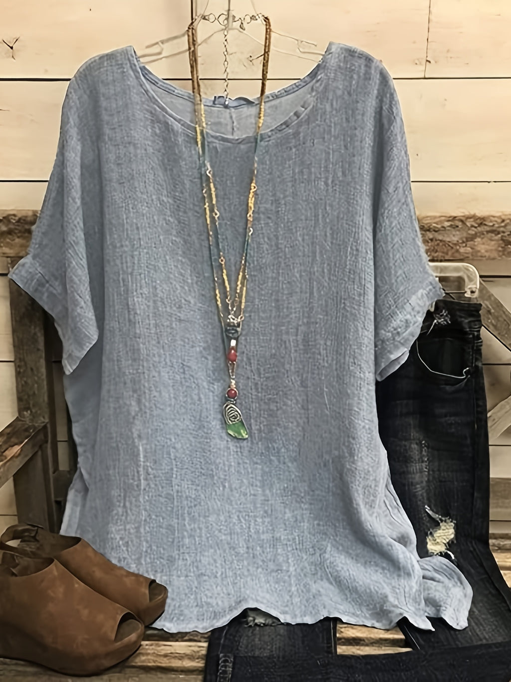 Lightweight Plus Size Versatile Layering Essential