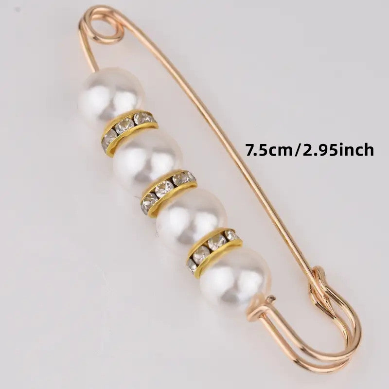 Elegant Beaded Waist Pin for Jeans and skirt