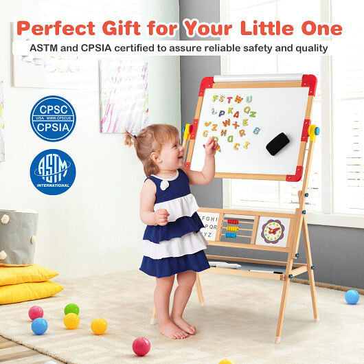 3-in-1 Wooden Art Easel