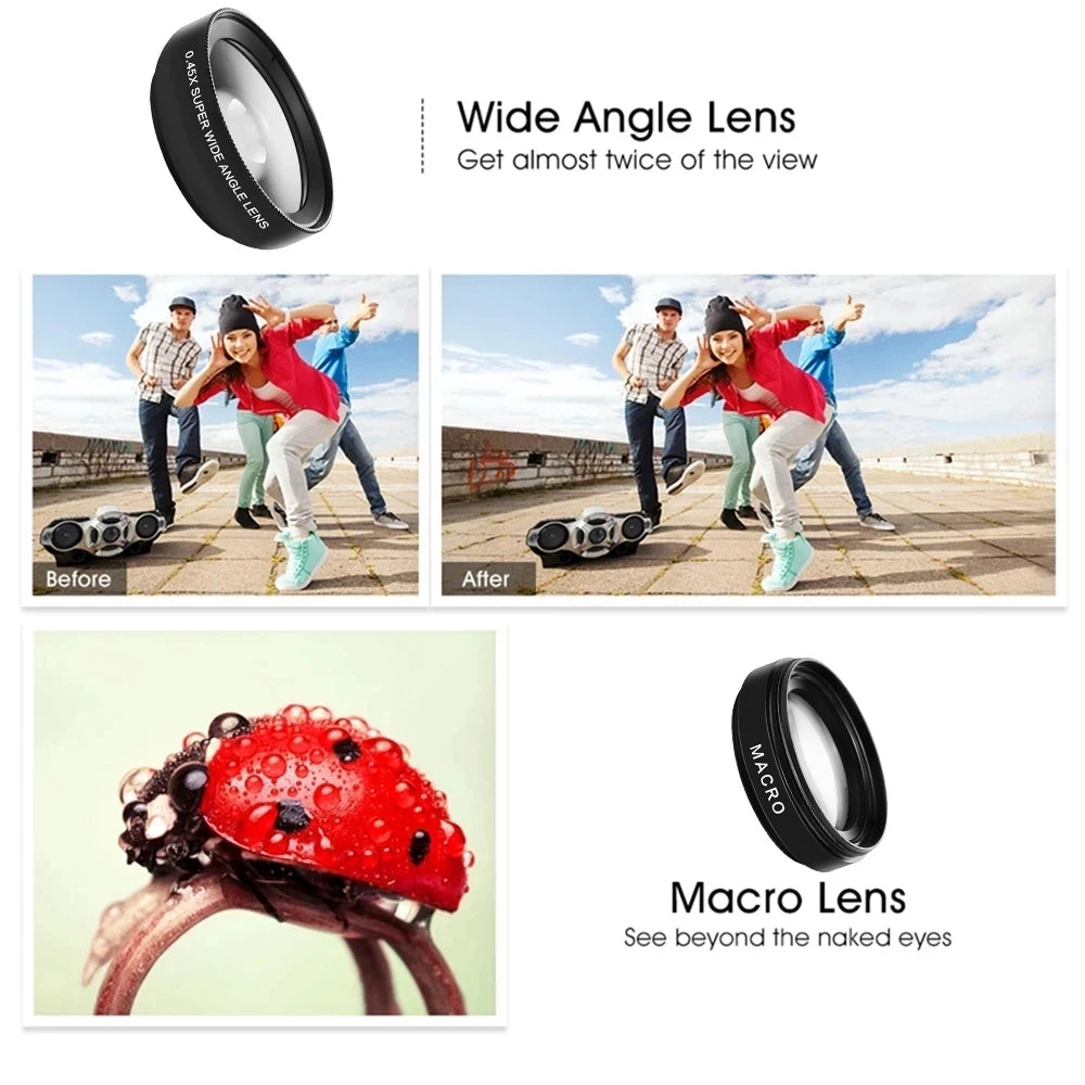 2 Functions Mobile Phone Lens