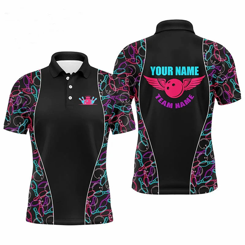 3D Bowling Team Jersey