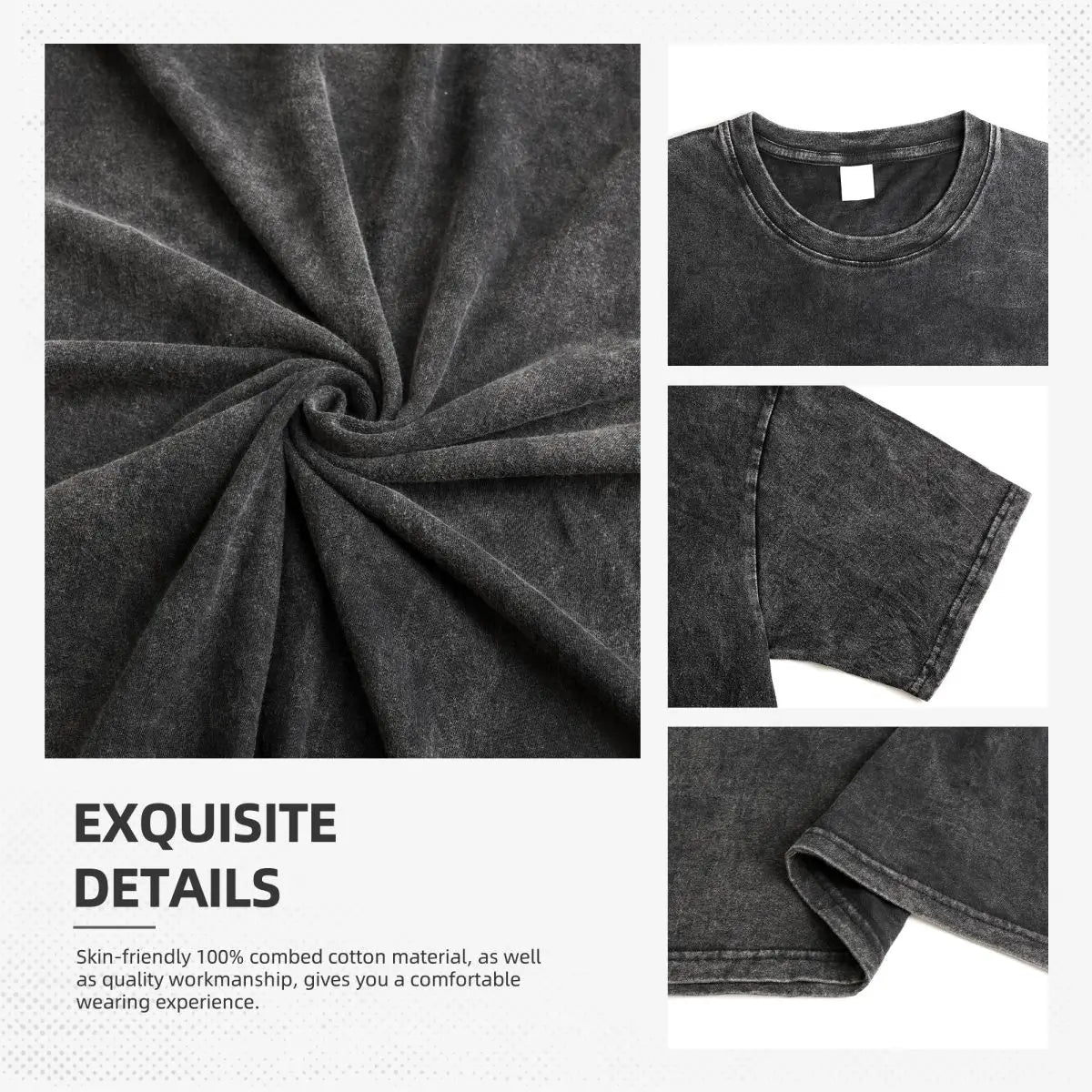 Oversized Washed K Pop T-Shirt