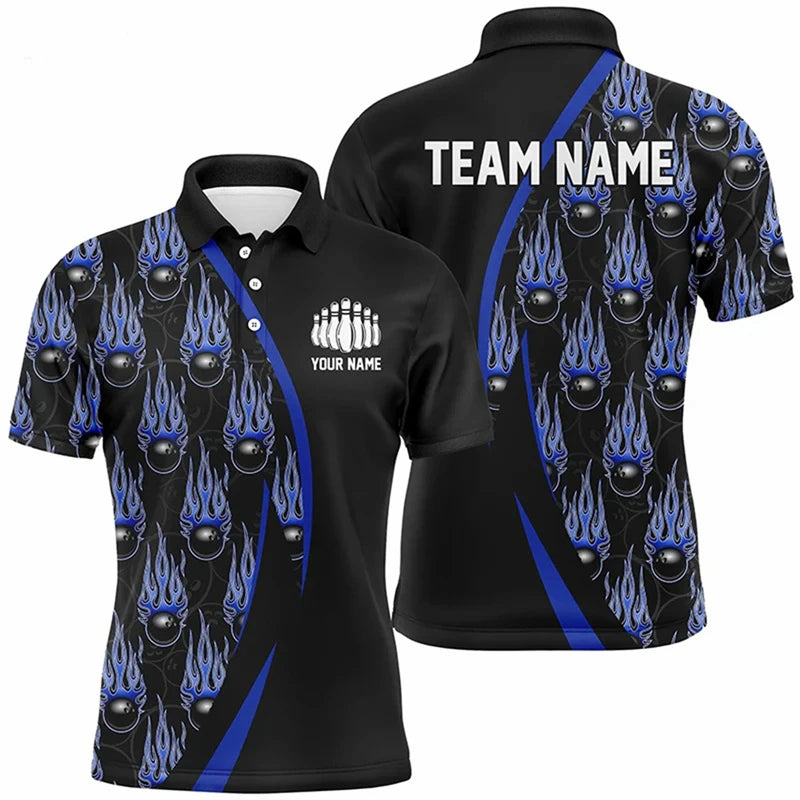 3D Bowling Team Jersey
