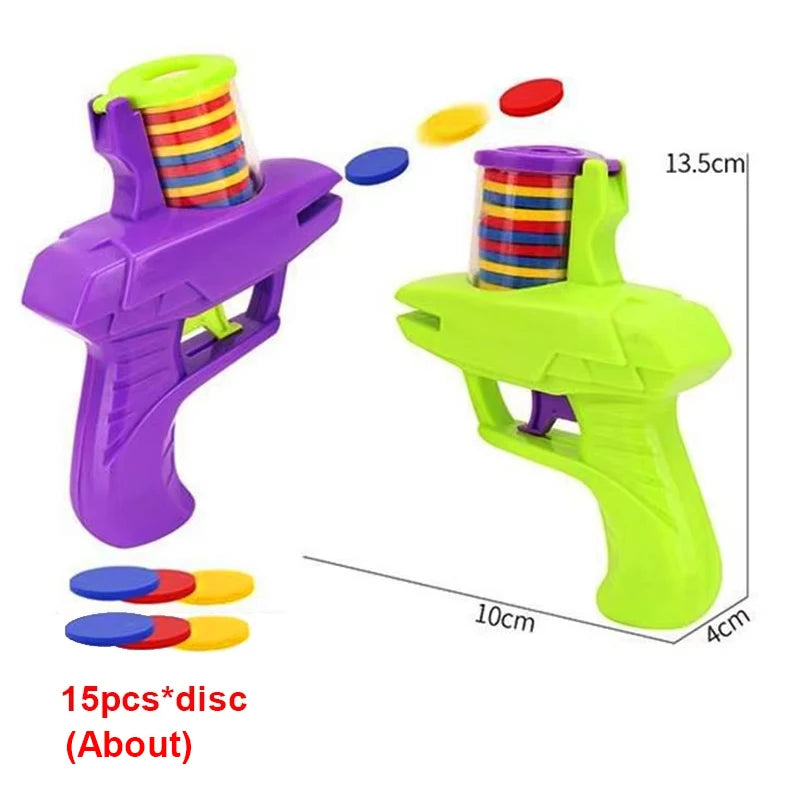 Outdoor Flying Disc Launcher Interactive Toy