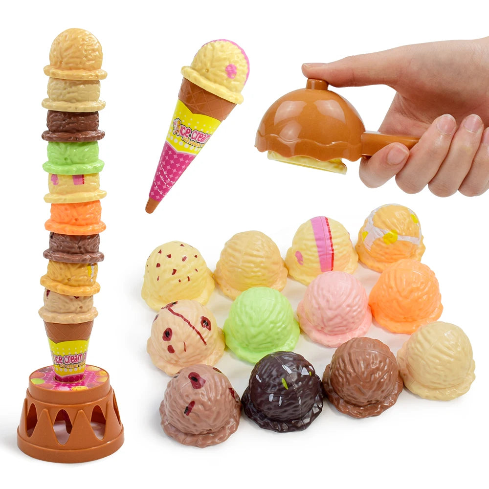 Toy Ice Cream Stack Up