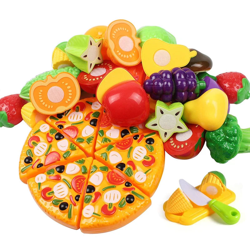 Pizza Party Toy Play Set for Kids