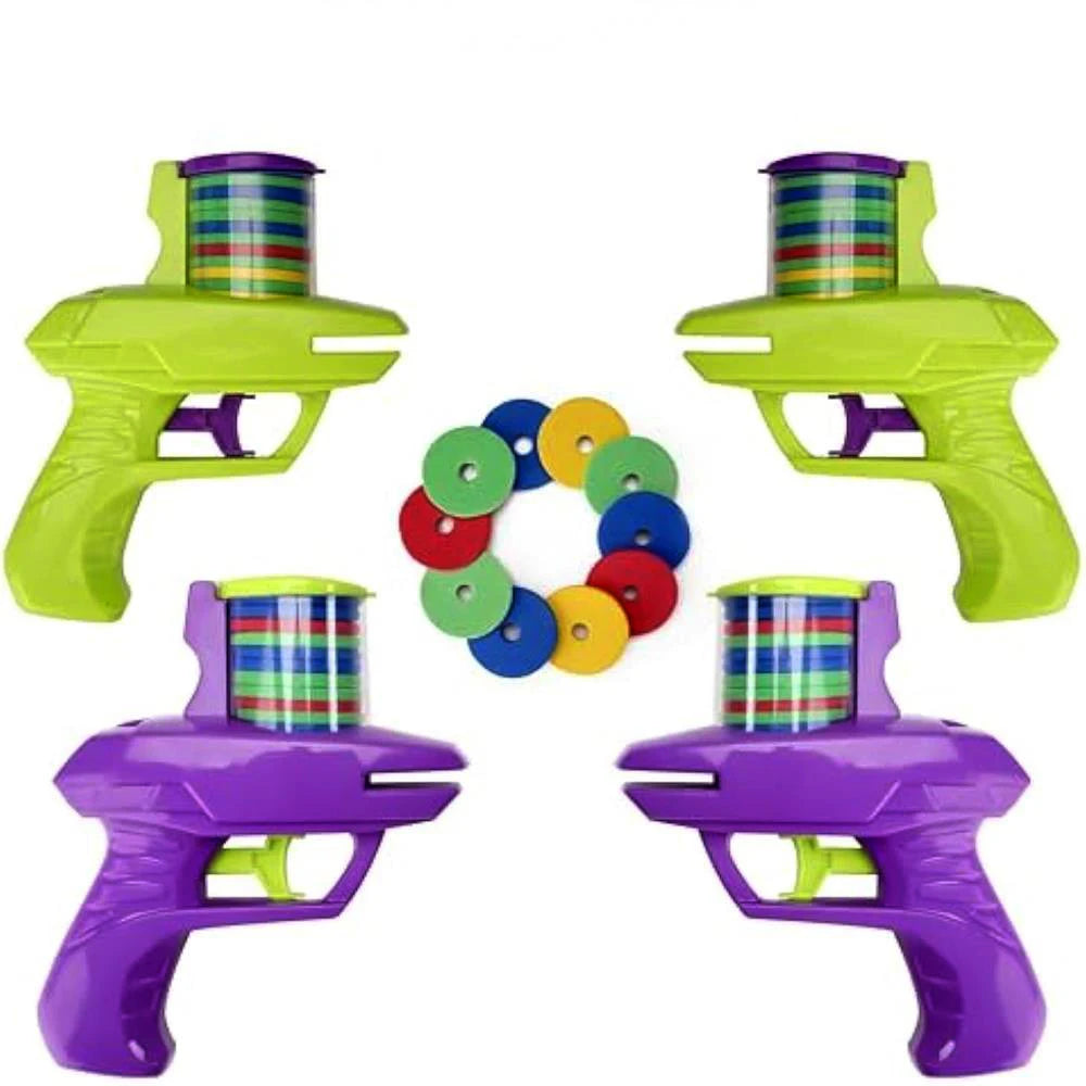 Outdoor Flying Disc Launcher Interactive Toy
