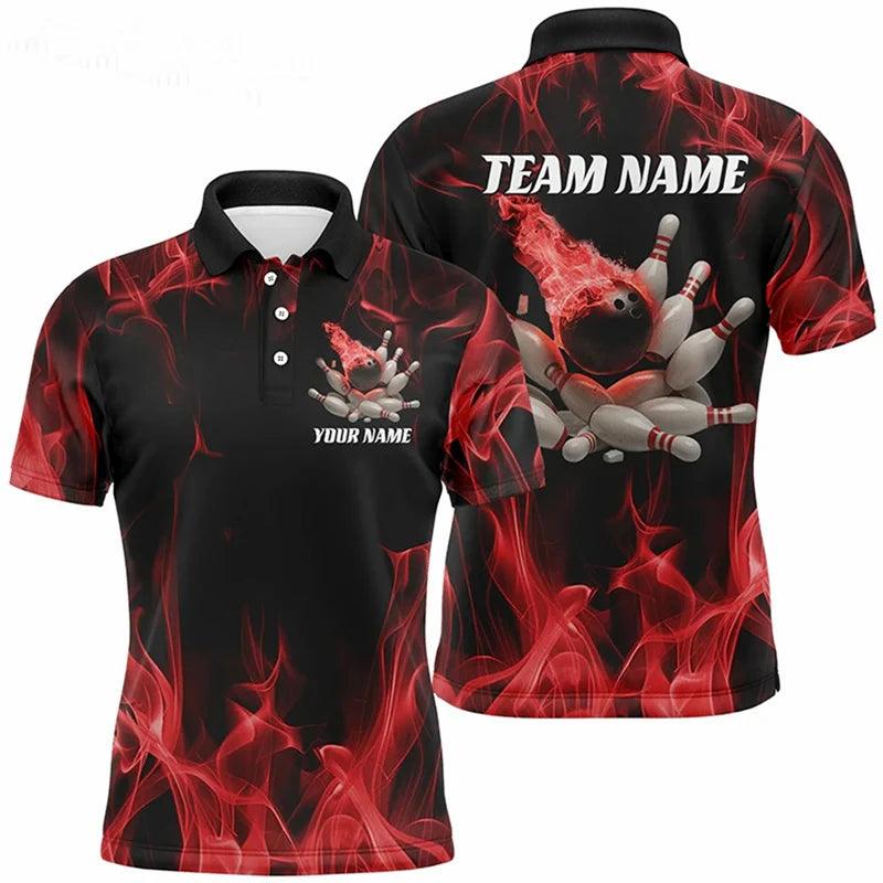 3D Bowling Team Jersey