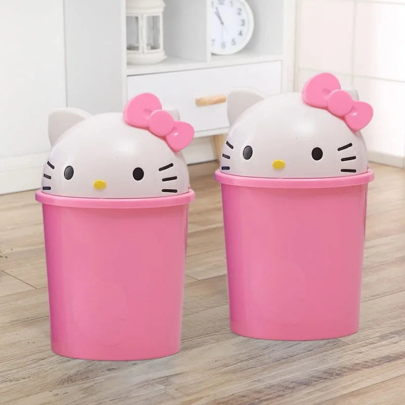 Hello Kitty Trash Can
