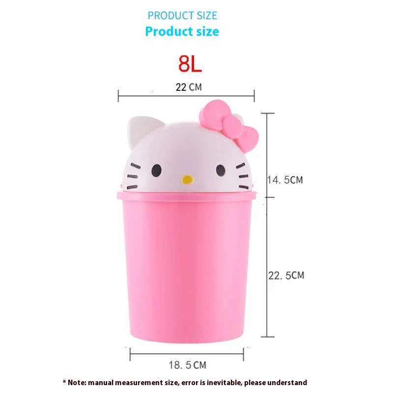 Hello Kitty Trash Can
