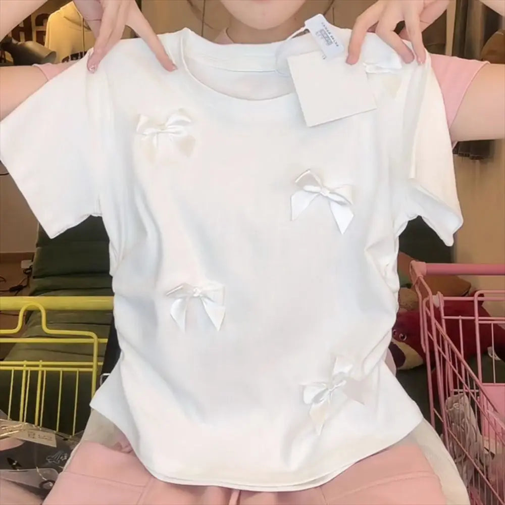 Fashion Ballet Bowknot Top