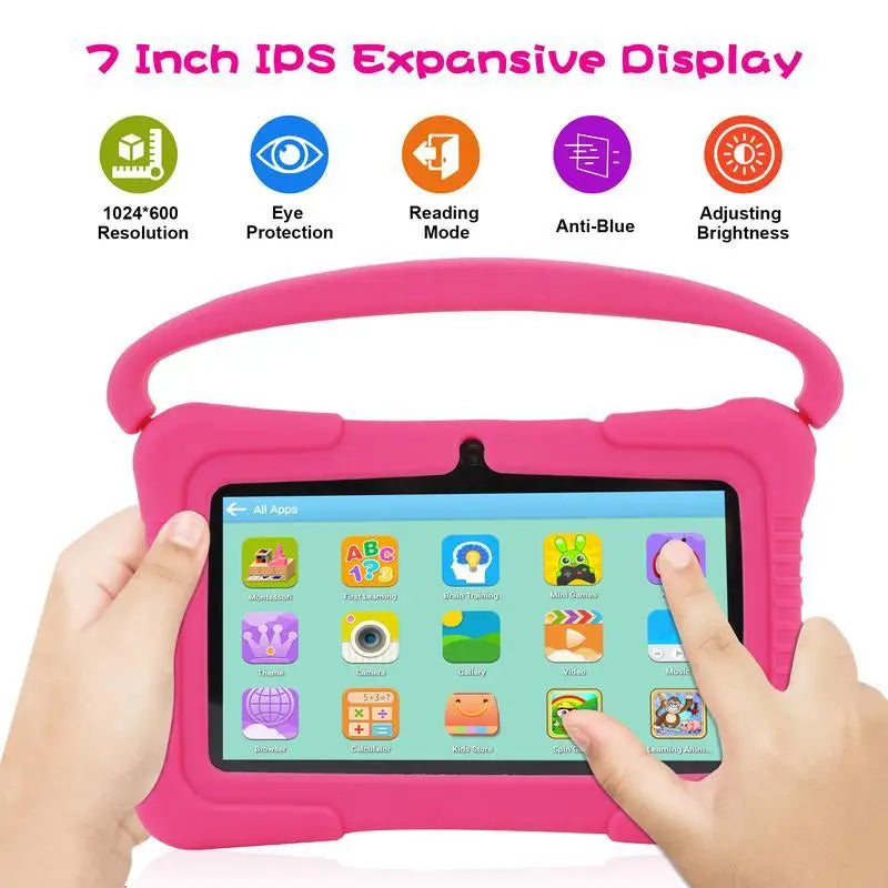 Toddler Tablet with Shockproof Case