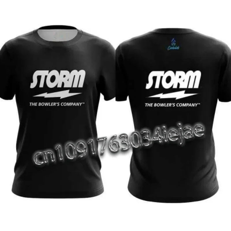 Storm Printed Bowling Shirt