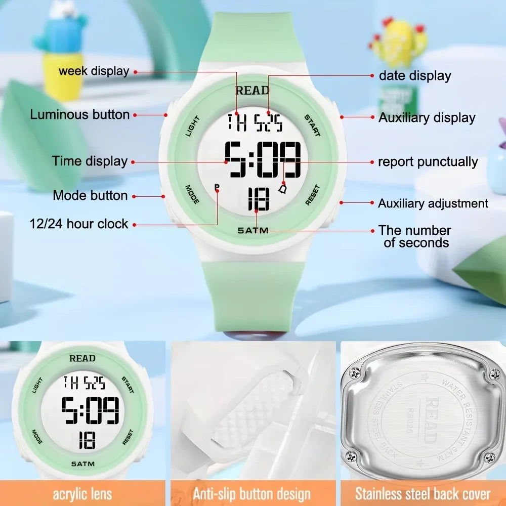 Women, Fashion Waterproof Digital Watch