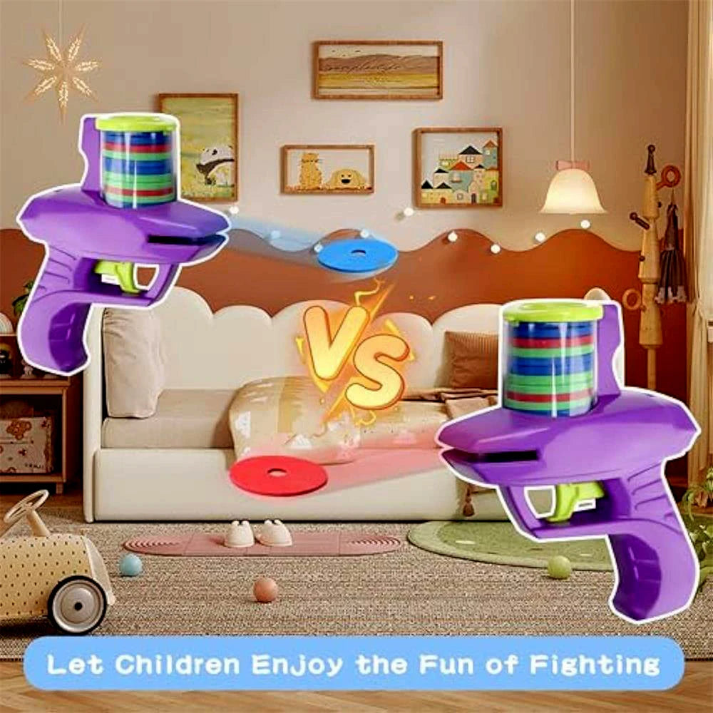 Outdoor Flying Disc Launcher Interactive Toy