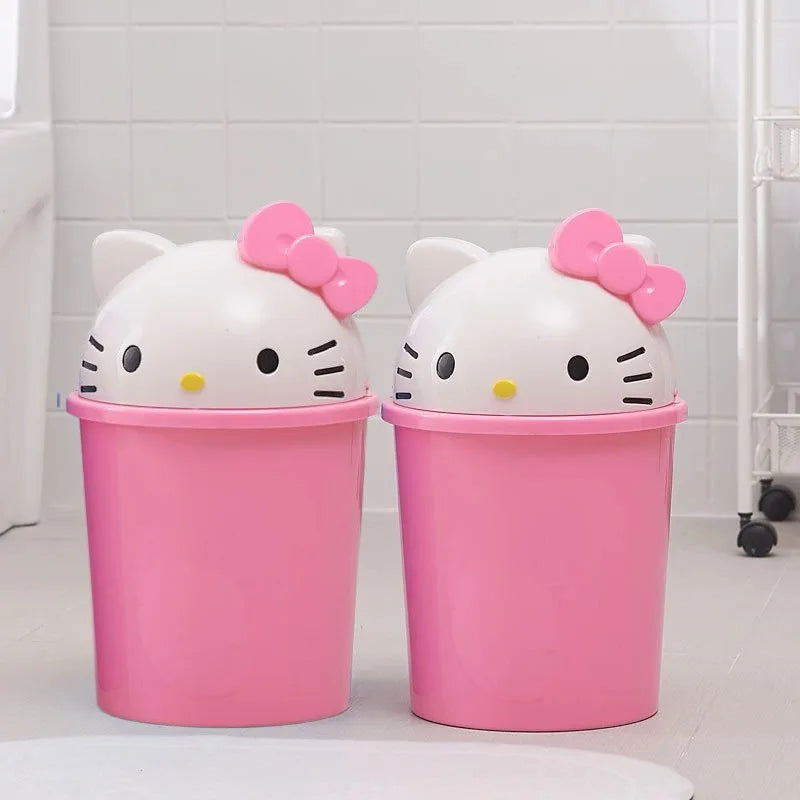 Hello Kitty Trash Can