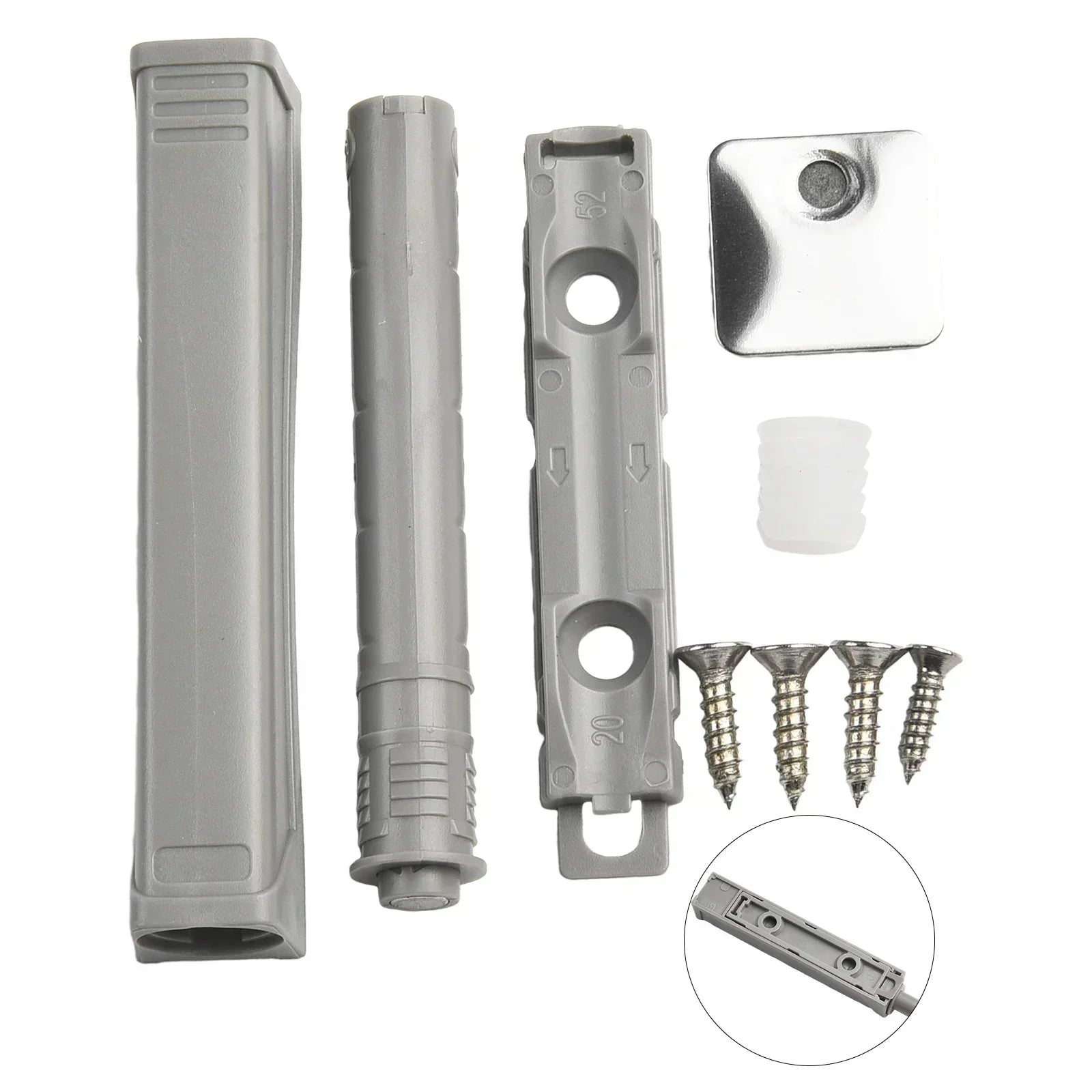 Push to open Mechanism With Magnetic Tip Spring loaded