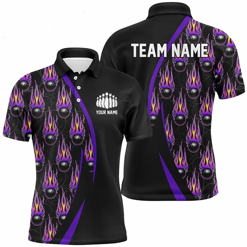3D Bowling Team Jersey
