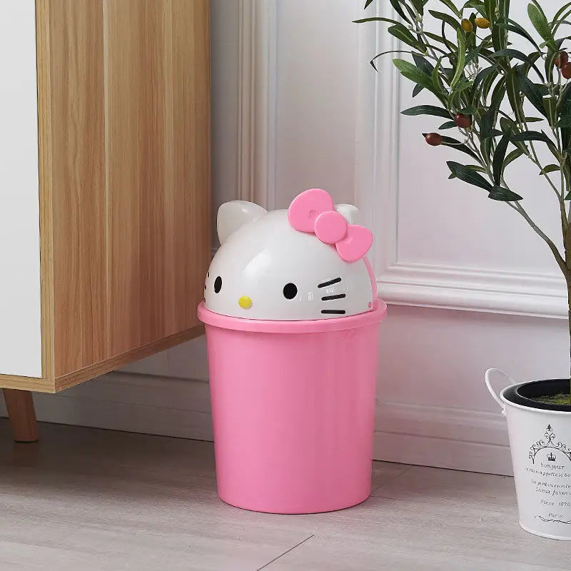 Hello Kitty Trash Can