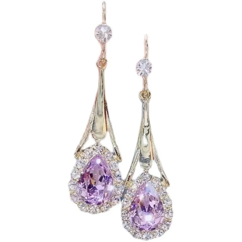 Shiny Clrystal Earrings