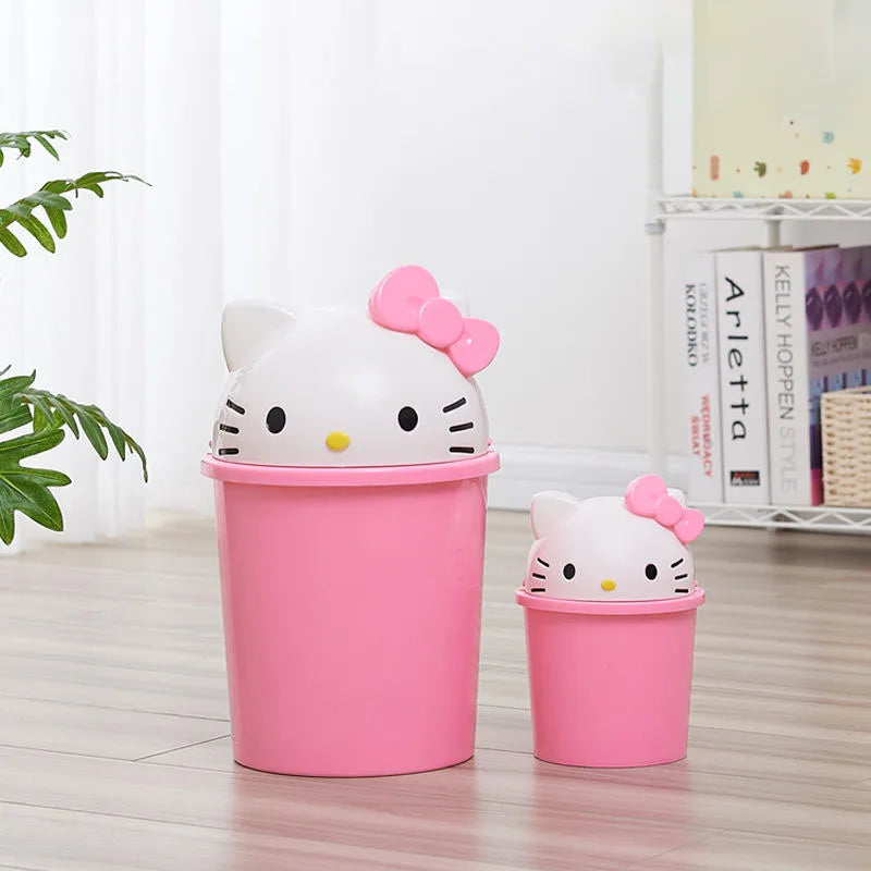 Hello Kitty Trash Can
