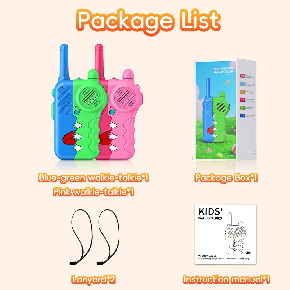 Dinosaur Kids Walkie Talkie