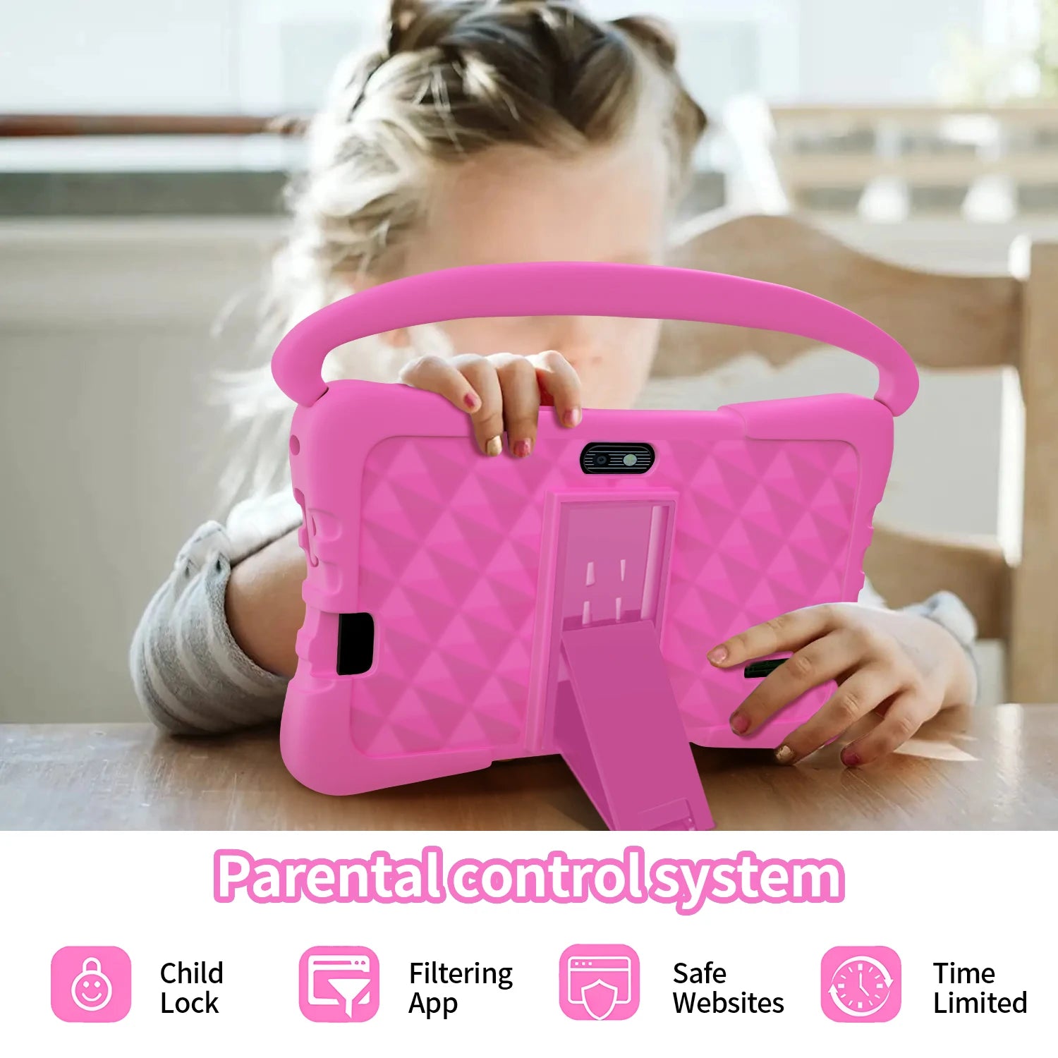 Toddler Tablet with Shockproof Case