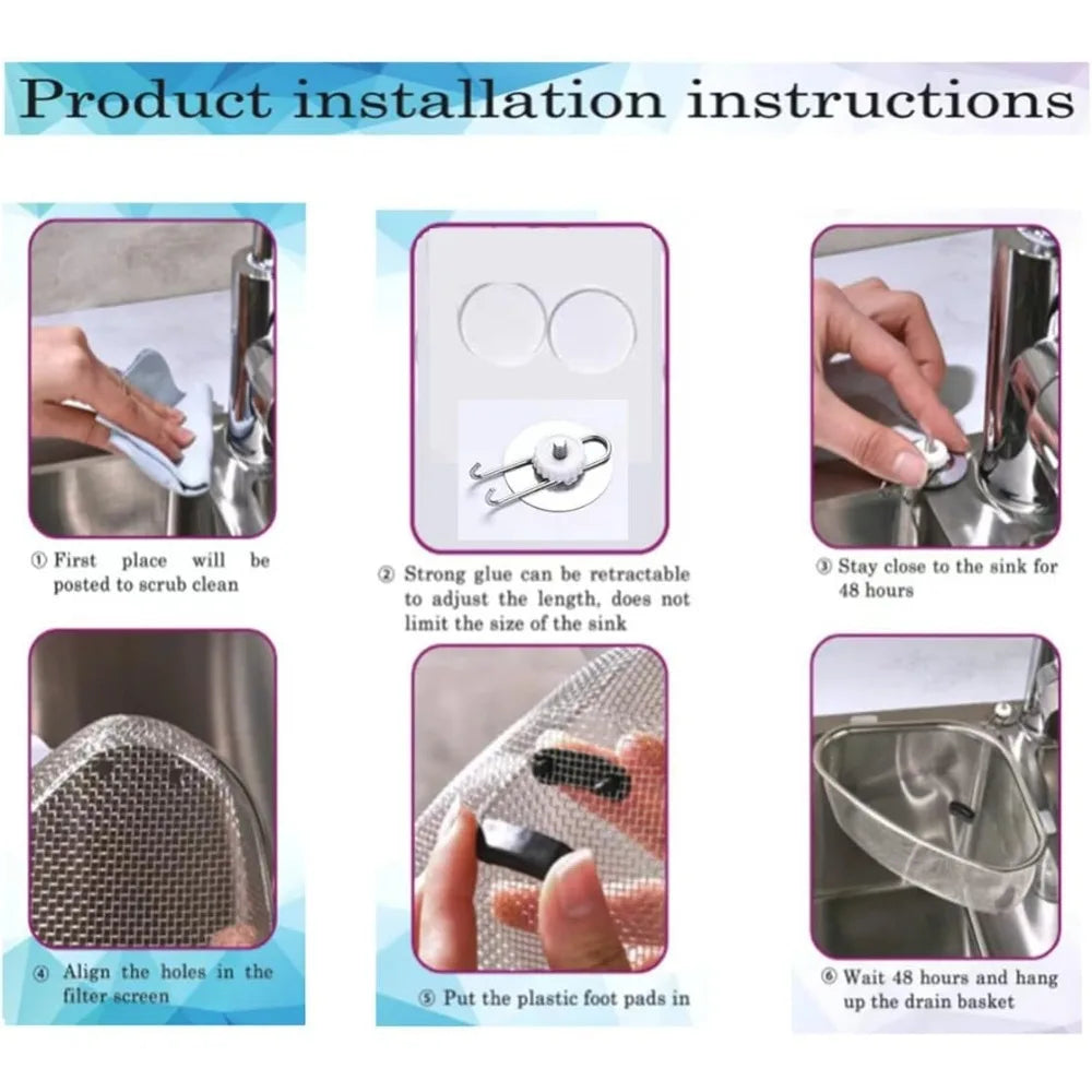 Stainless Tool for Draining and Rinsing