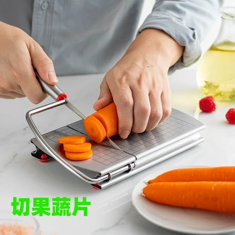 stainless steel cheese slicer
