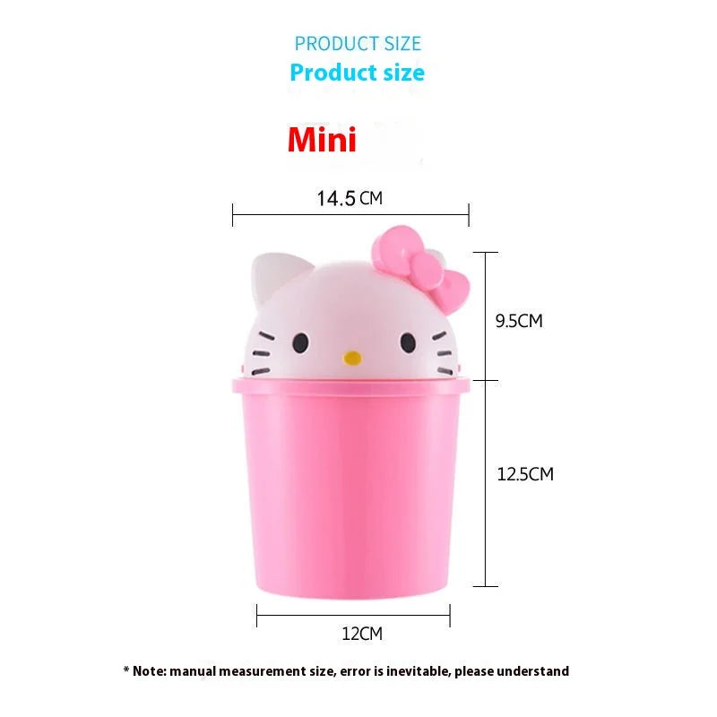 Hello Kitty Trash Can