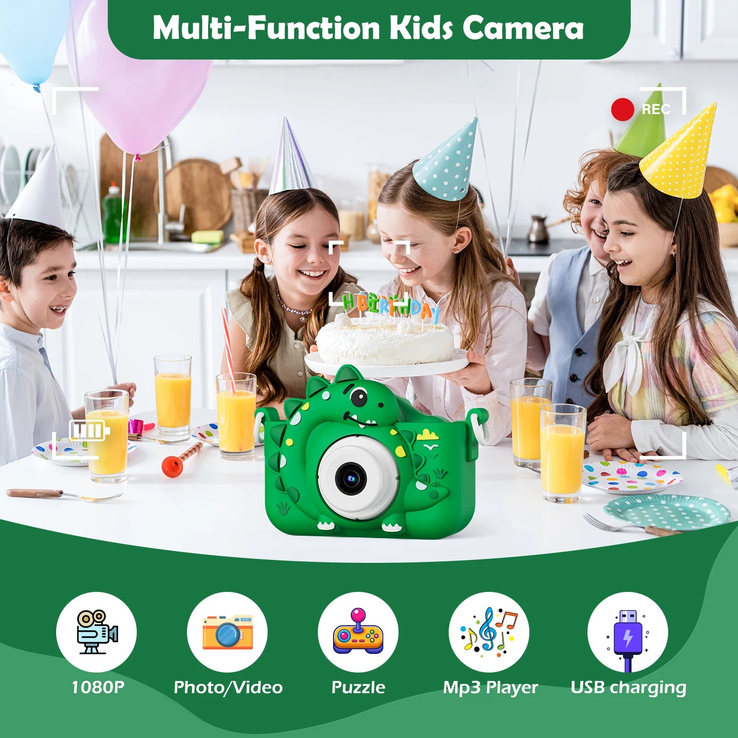 Kids Digital Camera with 32G Card