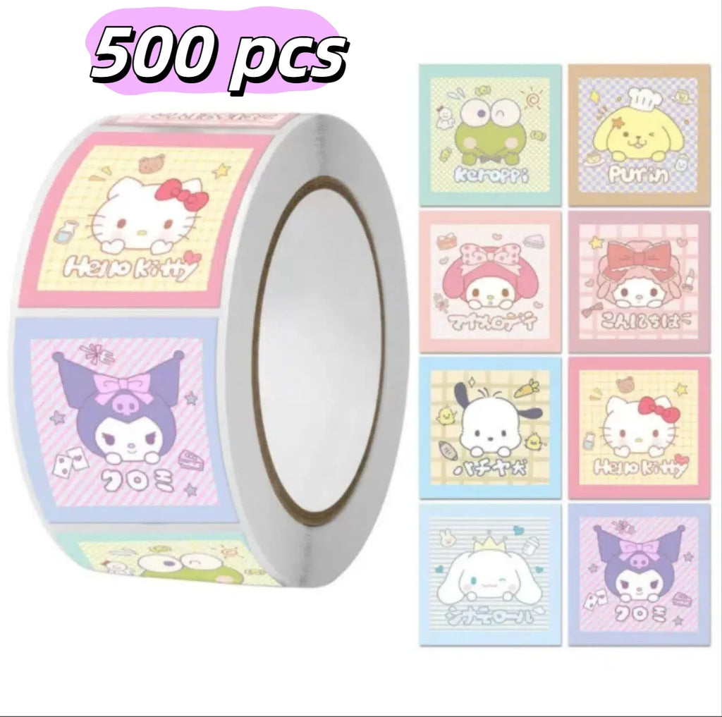 500PCS cute stickers