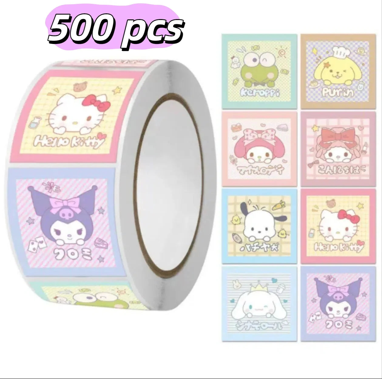 500PCS cute stickers