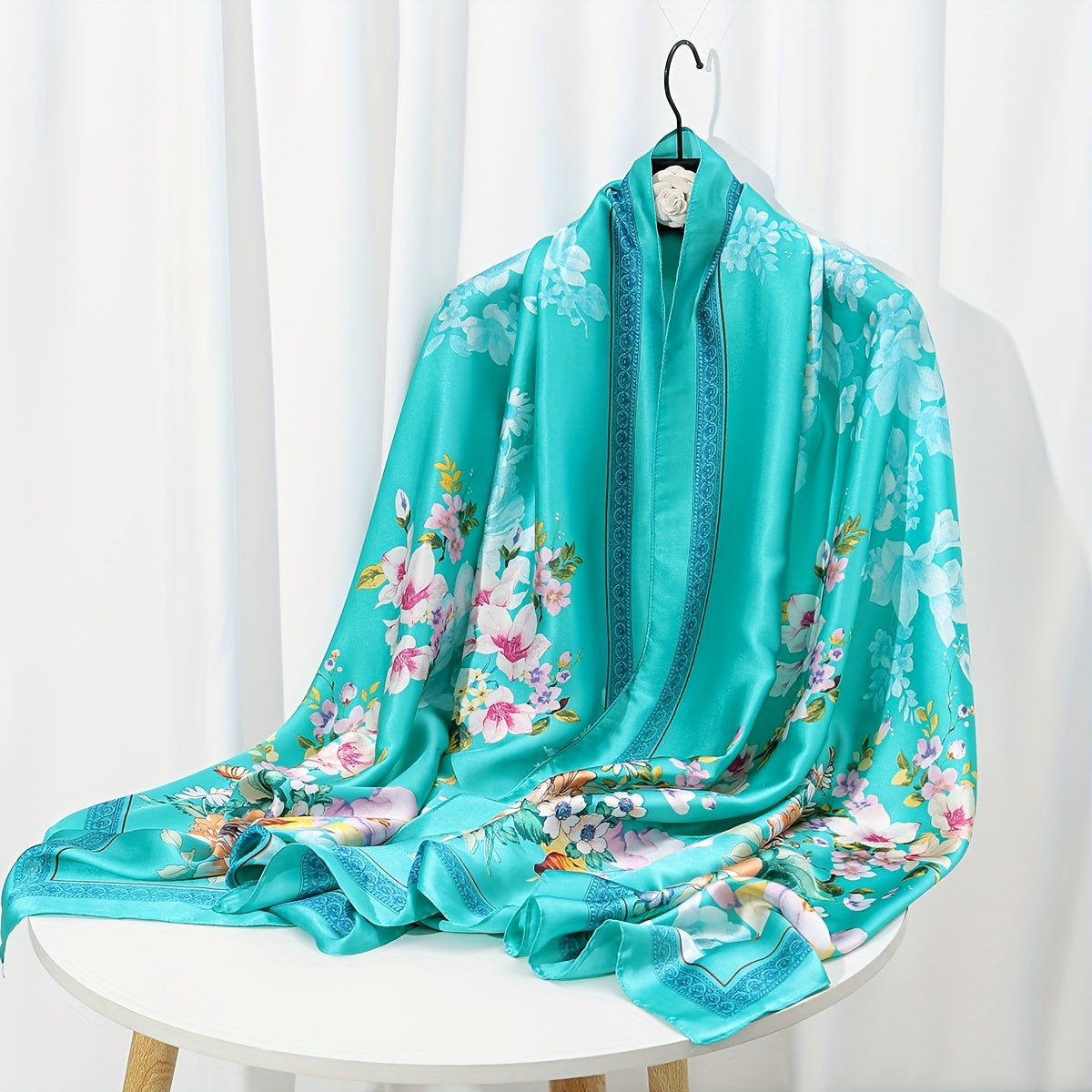 Elegant Landscape Print Scarf