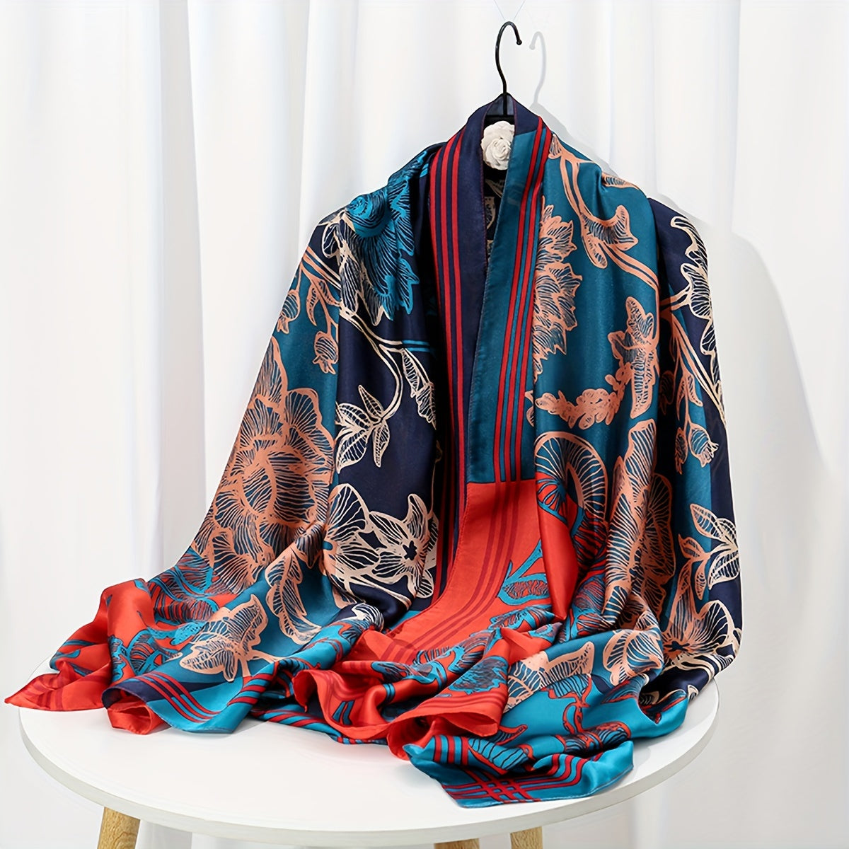 Elegant Landscape Print Scarf