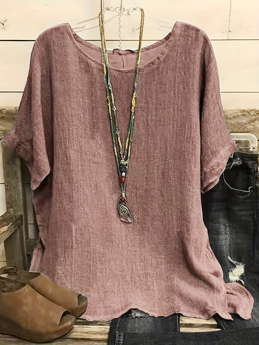 Lightweight Plus Size Versatile Layering Essential