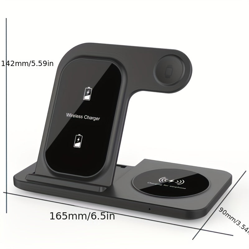 3-in-1 Fast Wireless Charger